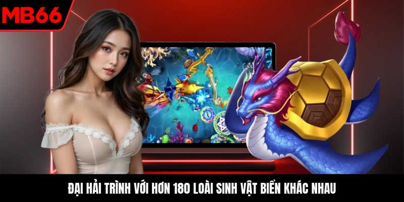Đại hải trình với hơn 180 loài sinh vật biển khác nhau